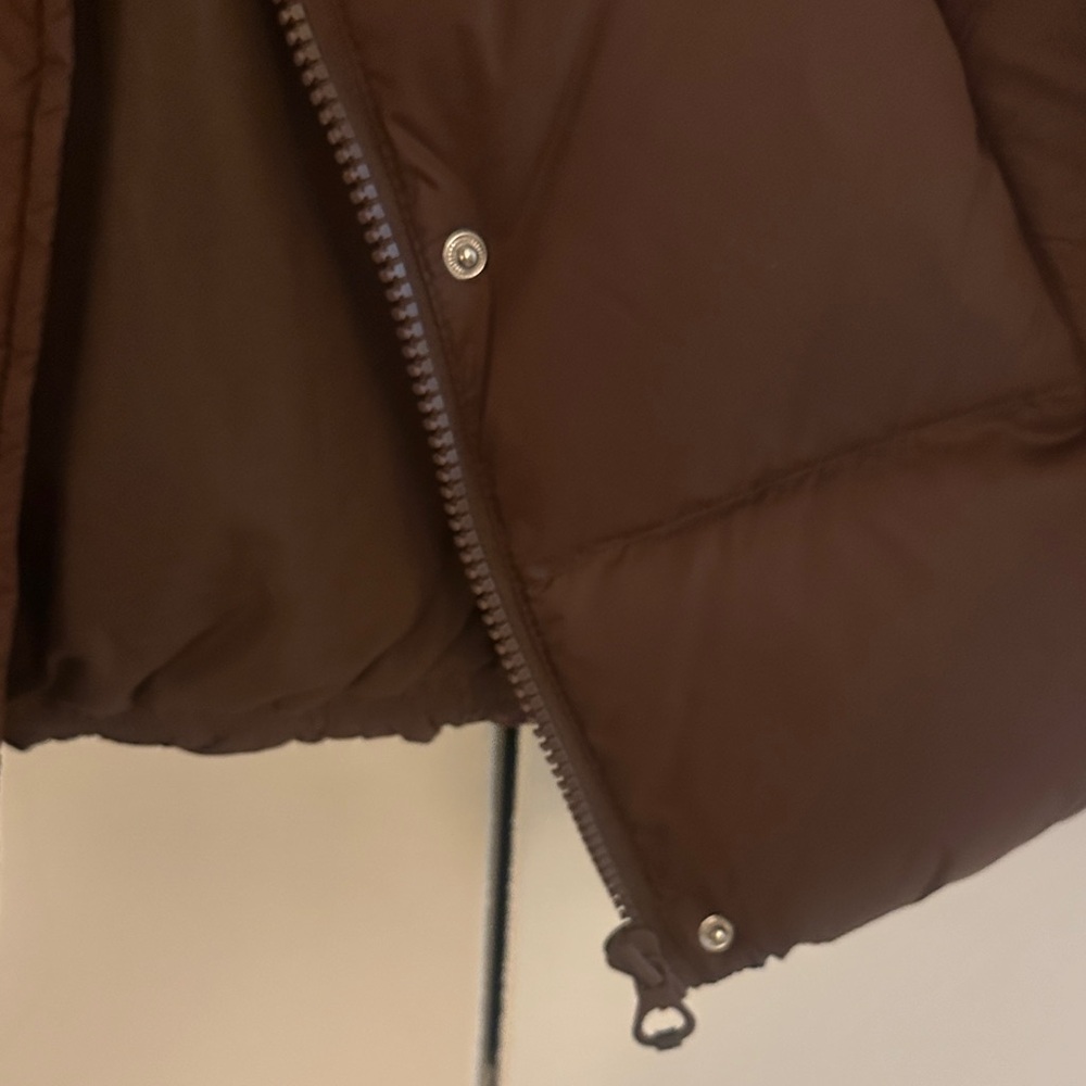 Zara Brown Puffer Jacket - Picture 4 of 4